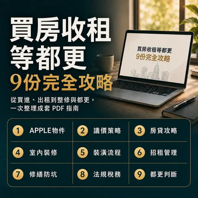 買房收租等都更 — 9份完全攻略 封面